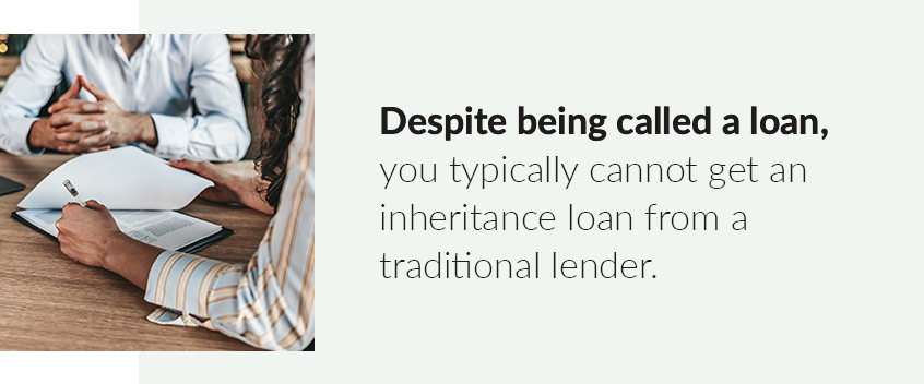 inheritance loan from traditional lender